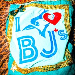 Handmade Blue Jay's Bag